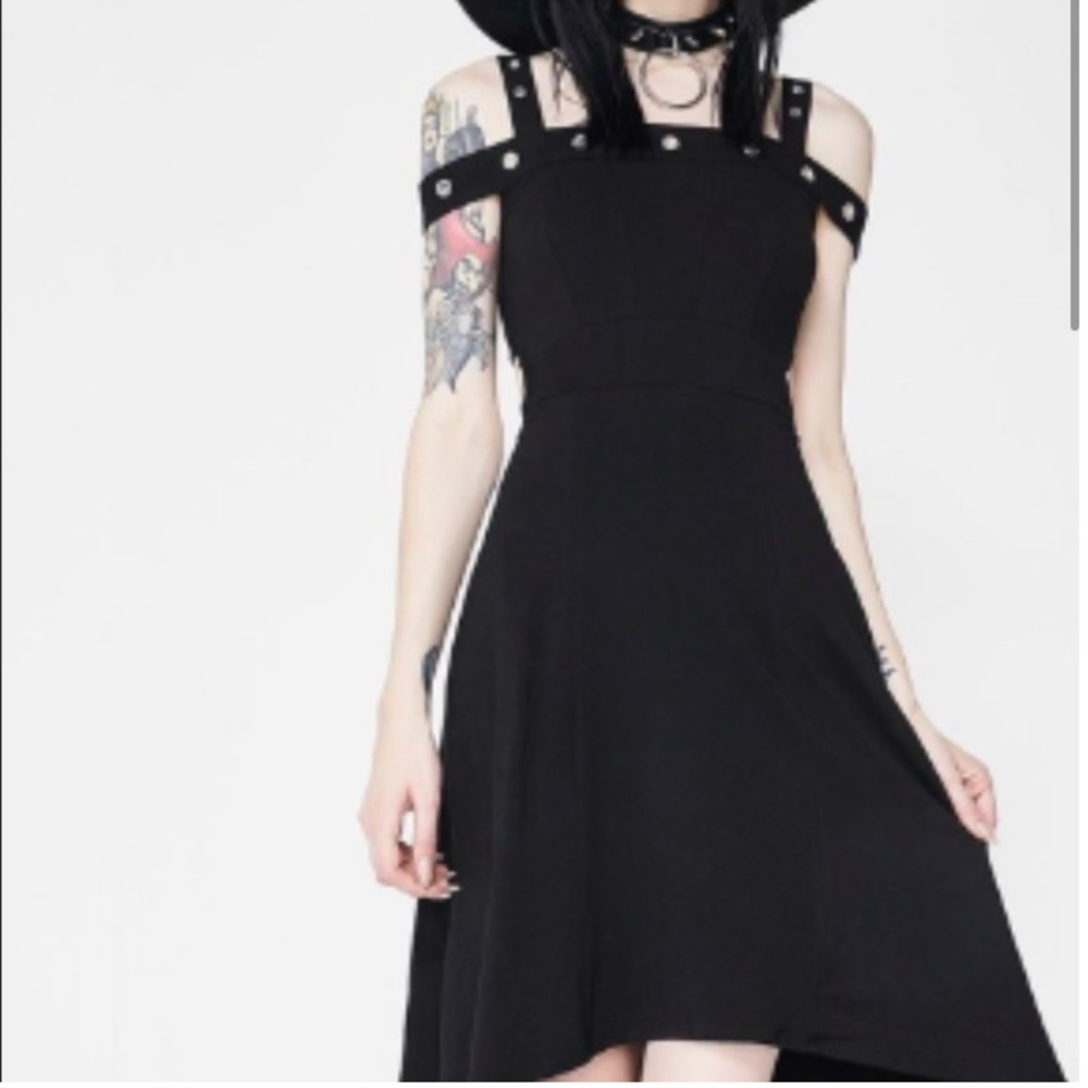 Tripp NYC Cutout Grommet Dress‎ Size Medium
